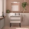 Attila Set 2 Tiroirs 80 Meubles et Lavabo