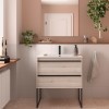 Attila Set 2 Tiroirs 80 Meubles et Lavabo