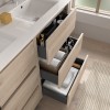 Set Noja 60 Meuble 3 tiroirs et Lavabo