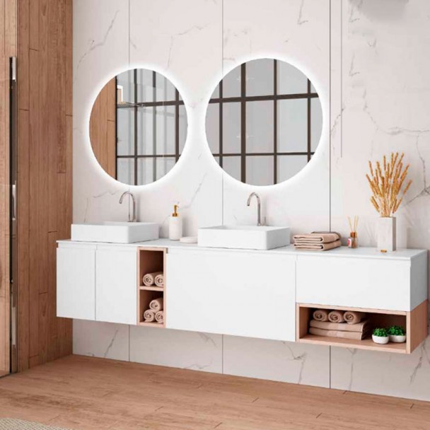 Ensemble de Salle de Bain MODULAIRE ILLUSION